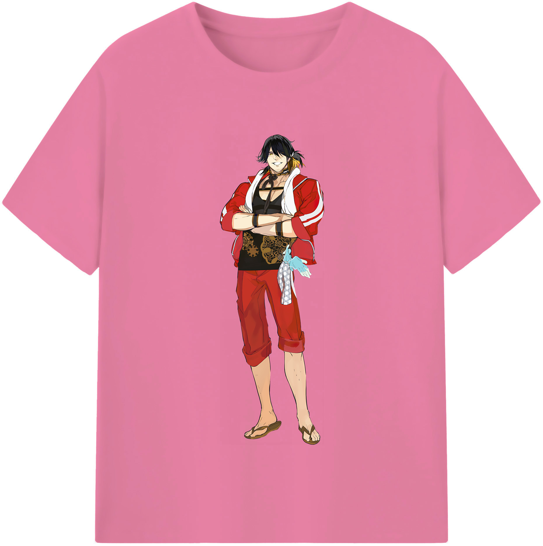 （画像用） 刀剣乱舞 Touken Ranbu 綿100％半袖Tシャツ（フロントプリント）